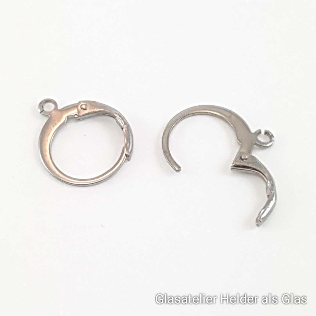 Oorhaakjes van edelstaal J