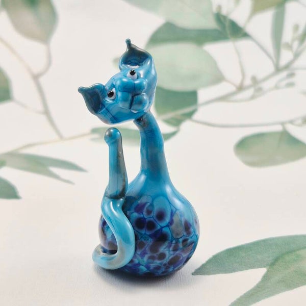 Katje van glas - turquoise