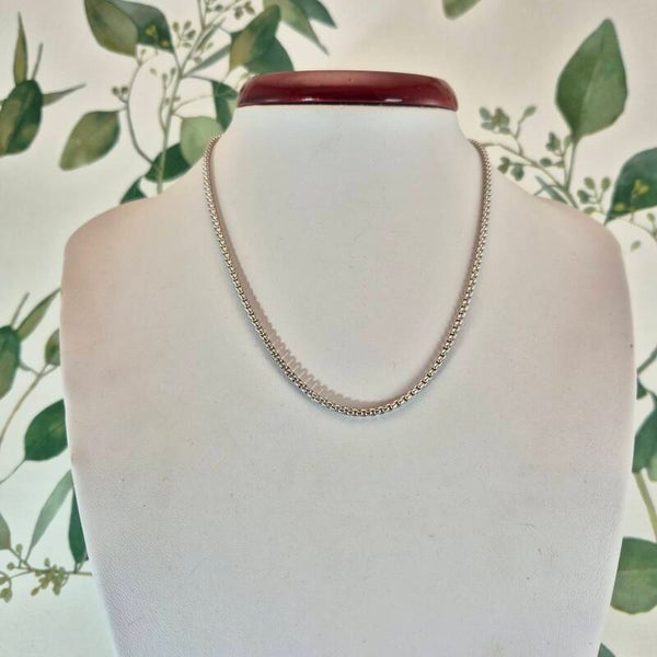 Ketting van edelstaal met afgeronde rechte schakels - 2,5 mm