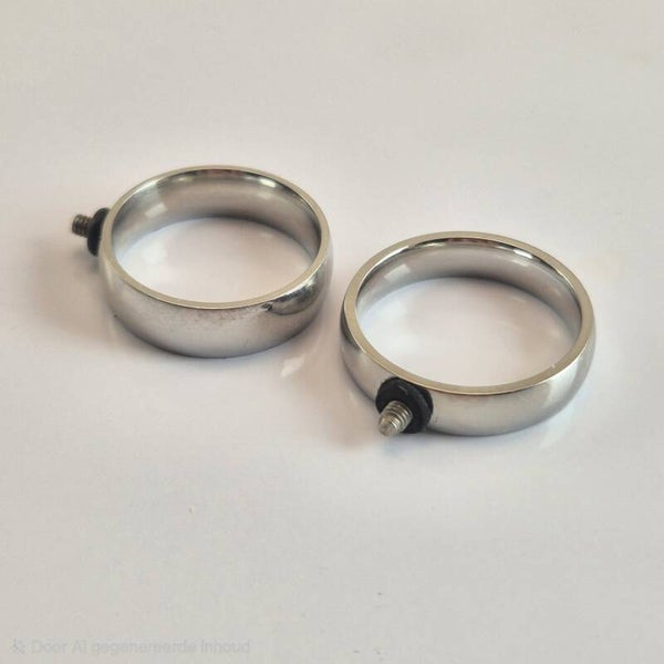 Wisselring edelstaal 5 mm breed