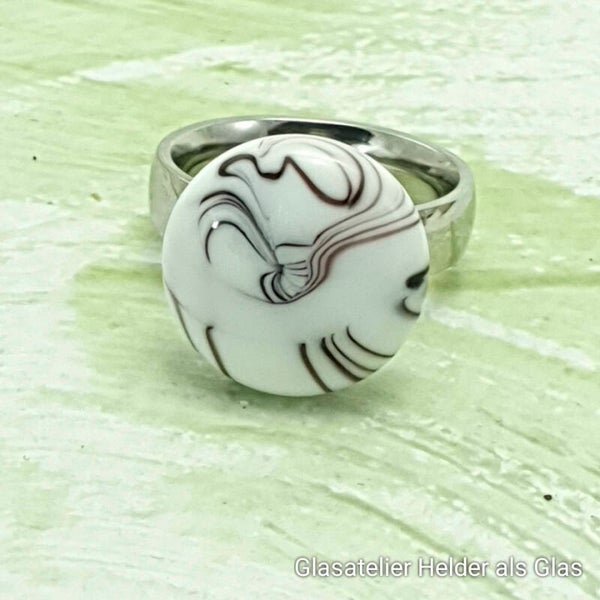 Glastop S voor wisselsysteem wit-donkerpaars