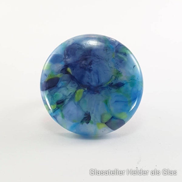 Glastop XXL voor wisselsysteem blauw-turquoise-groen