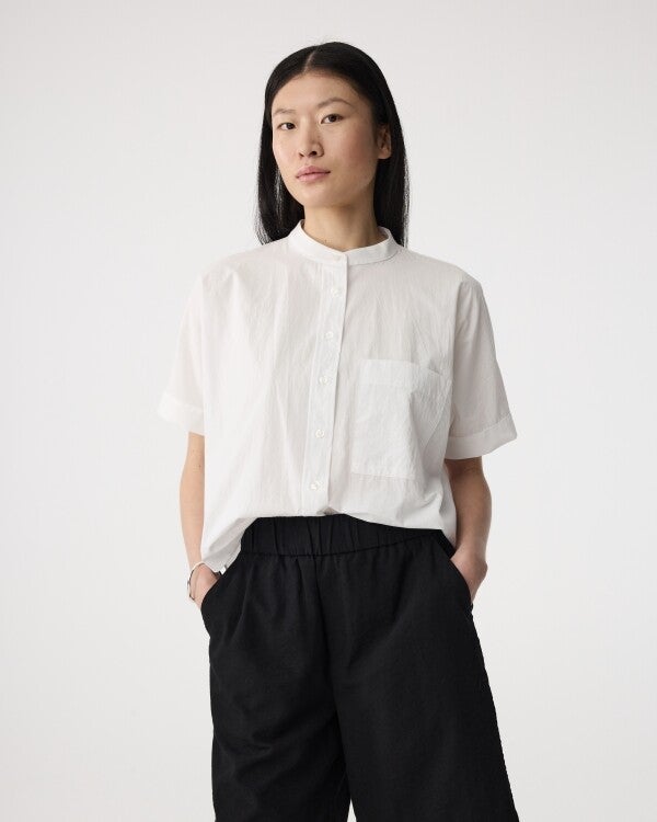 Knit-ted Blouse SHORTY (White)
