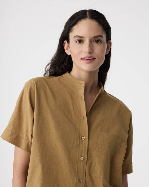 Knit-ted Blouse SHORTY (Tabac)