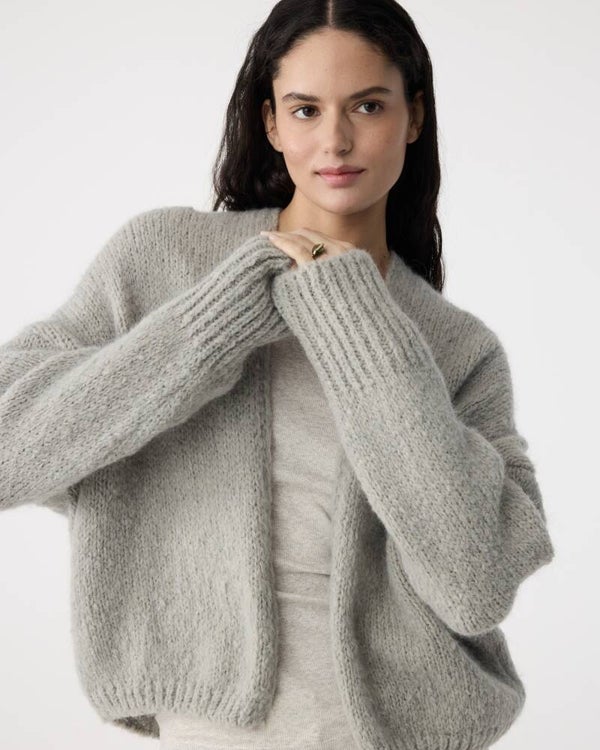 Knit-ted Vest BECKY ( Dusty Grey)