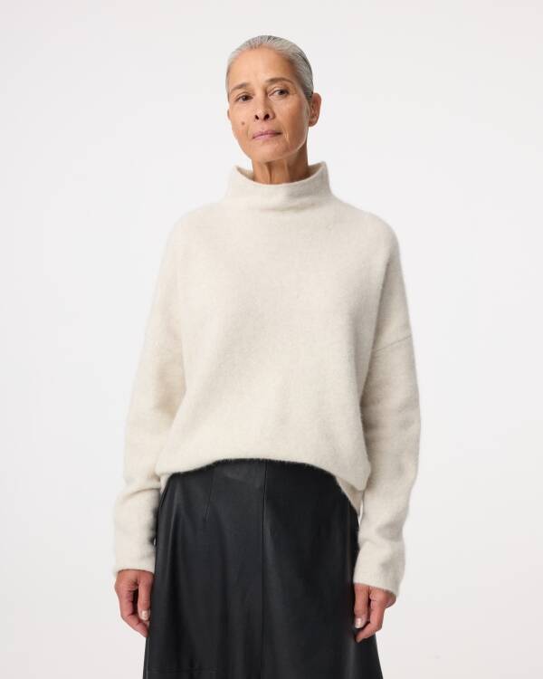 Knit-ted Trui KIM (greige)