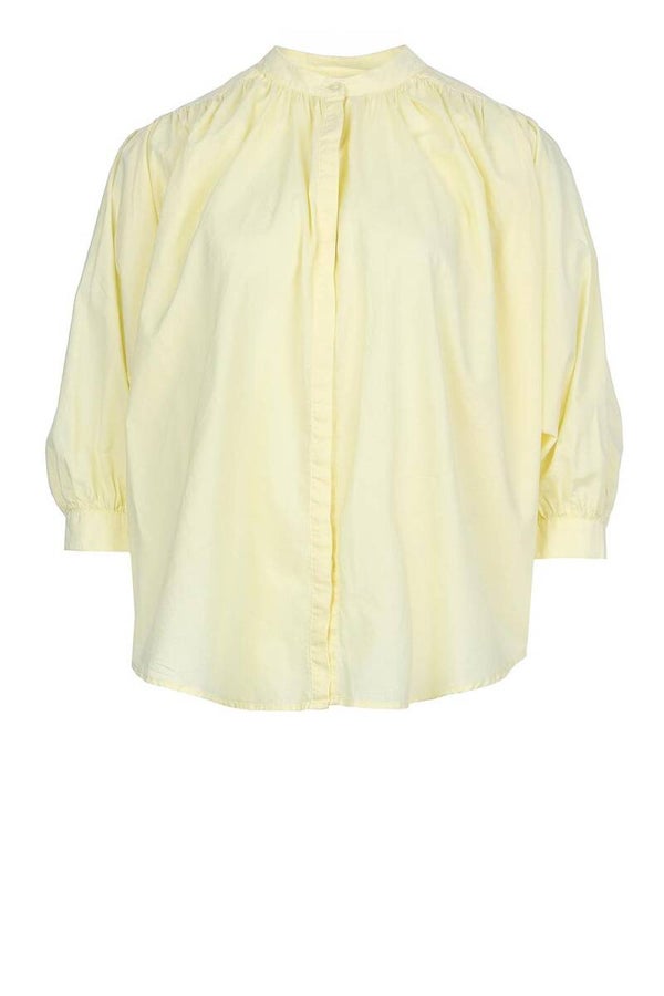 Knit-ted Blouse KIA (Soft Yellow)