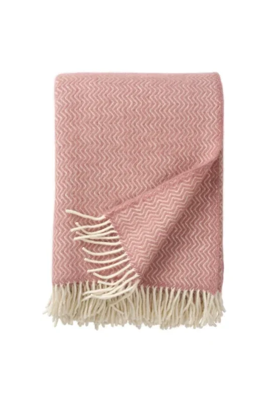 Klippan Wollen Plaid SORBET Powder Pink