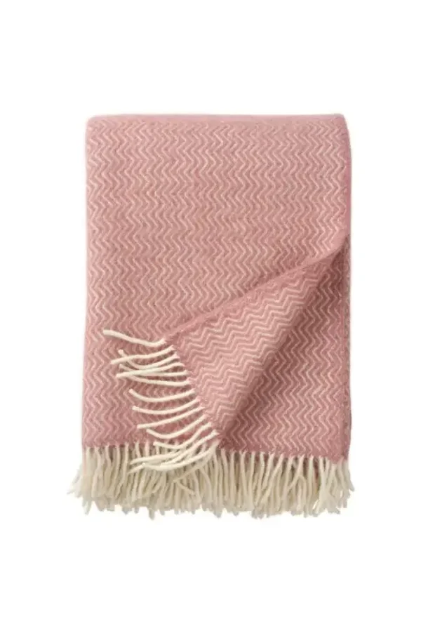Klippan Wollen Plaid SORBET Powder Pink