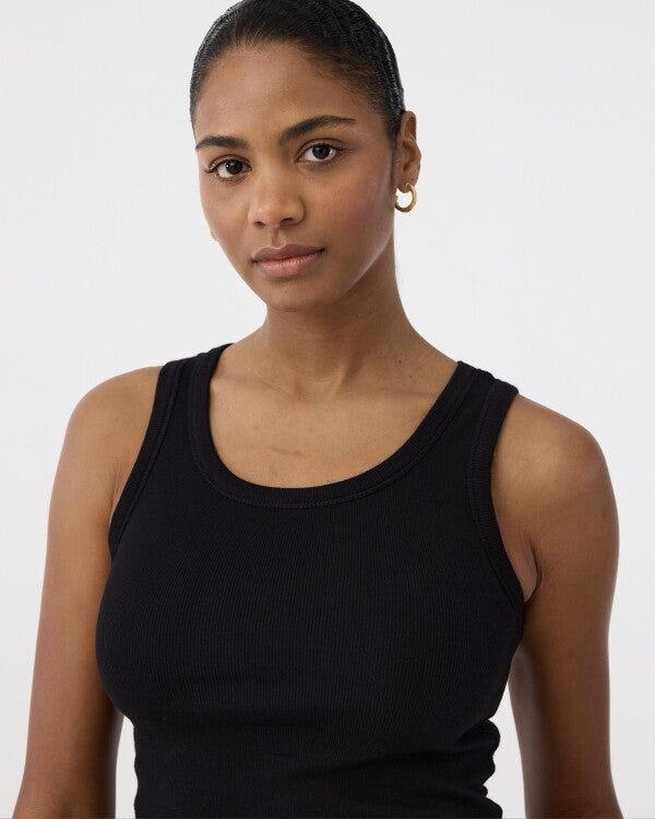 Knit-ted Tanktop ELLA (Black)