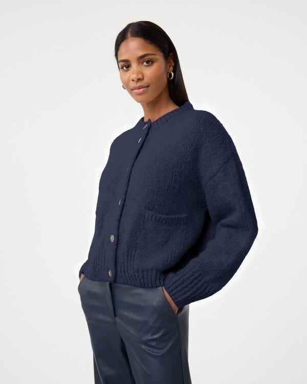 Knit-ted vest BILLY (Night Blue)