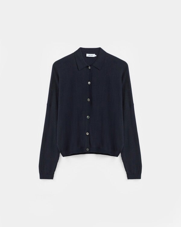Knit-ted vest KIKI (Night Blue)
