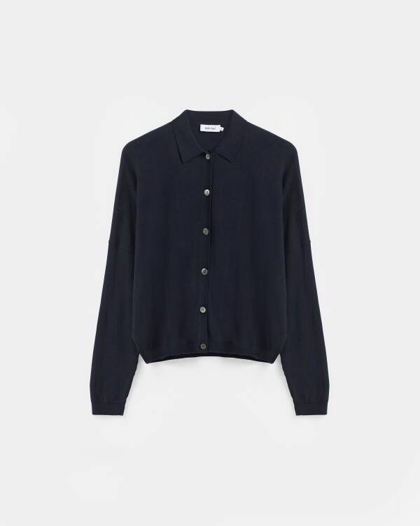 Knit-ted vest KIKI (Night Blue)
