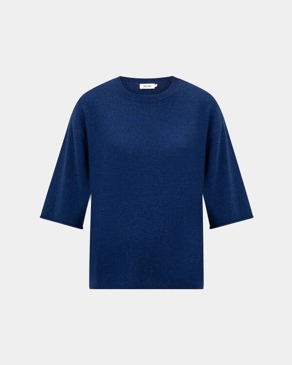 Knit-ted Trui MER PULLOVER (Cobalt)