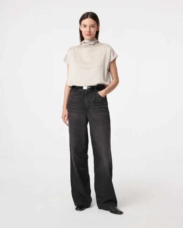 Knit-ted Broek DENNIE (Black)