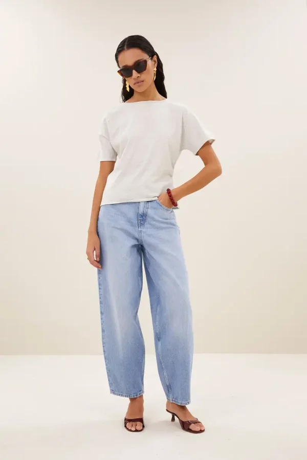 By Bar broek BALOE (Light Denim)