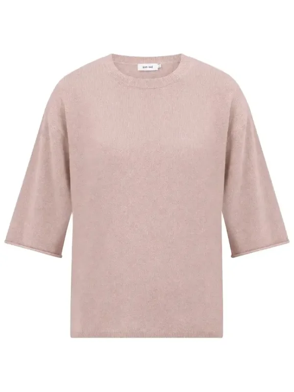Knit-ted MER Pullover (Vintage Rose)