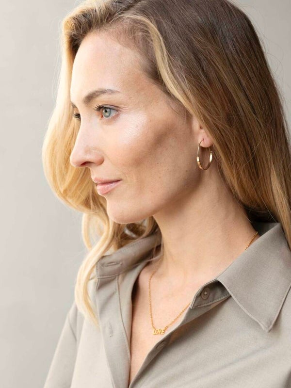 Ellen Beekmans Platte Oorringen