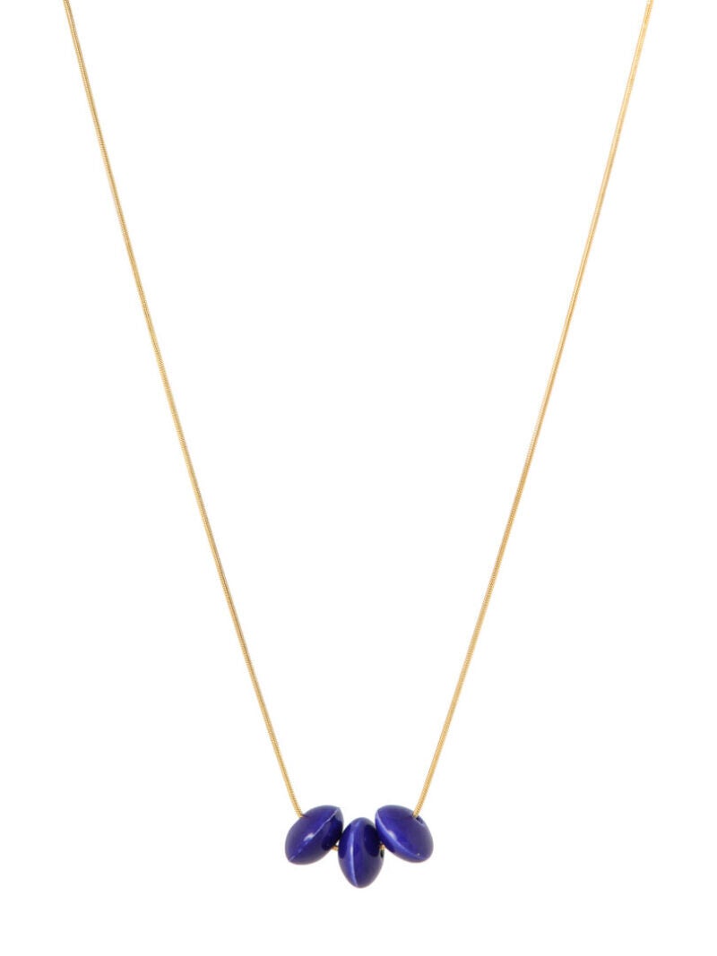 Ellen beekmans Ketting Porcelain ( Blue)