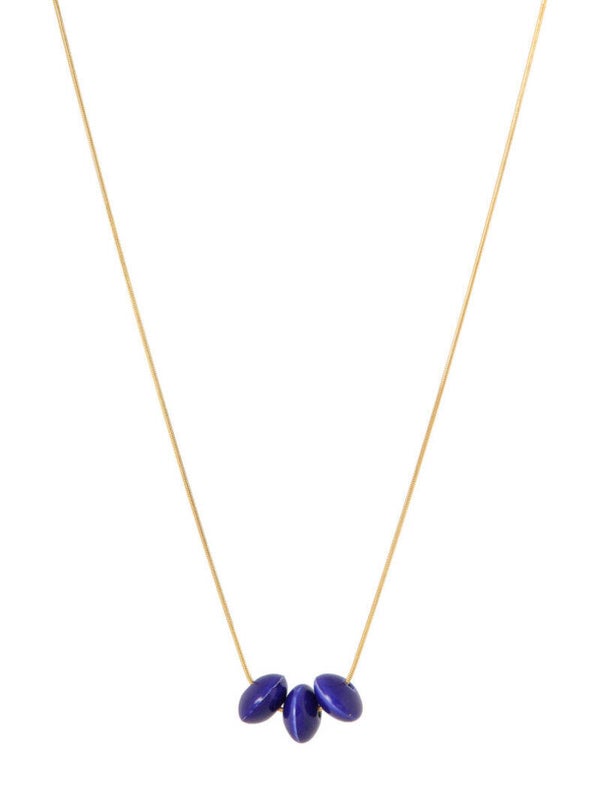 Ellen beekmans Ketting Porcelain ( Blue)