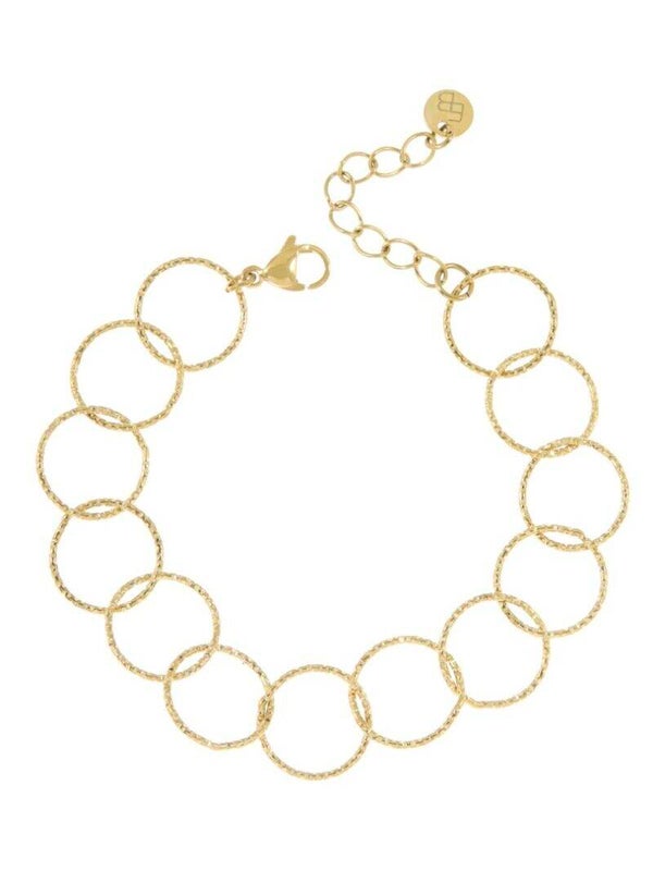Ellen Beekmans Fijne ronde schakelarmband