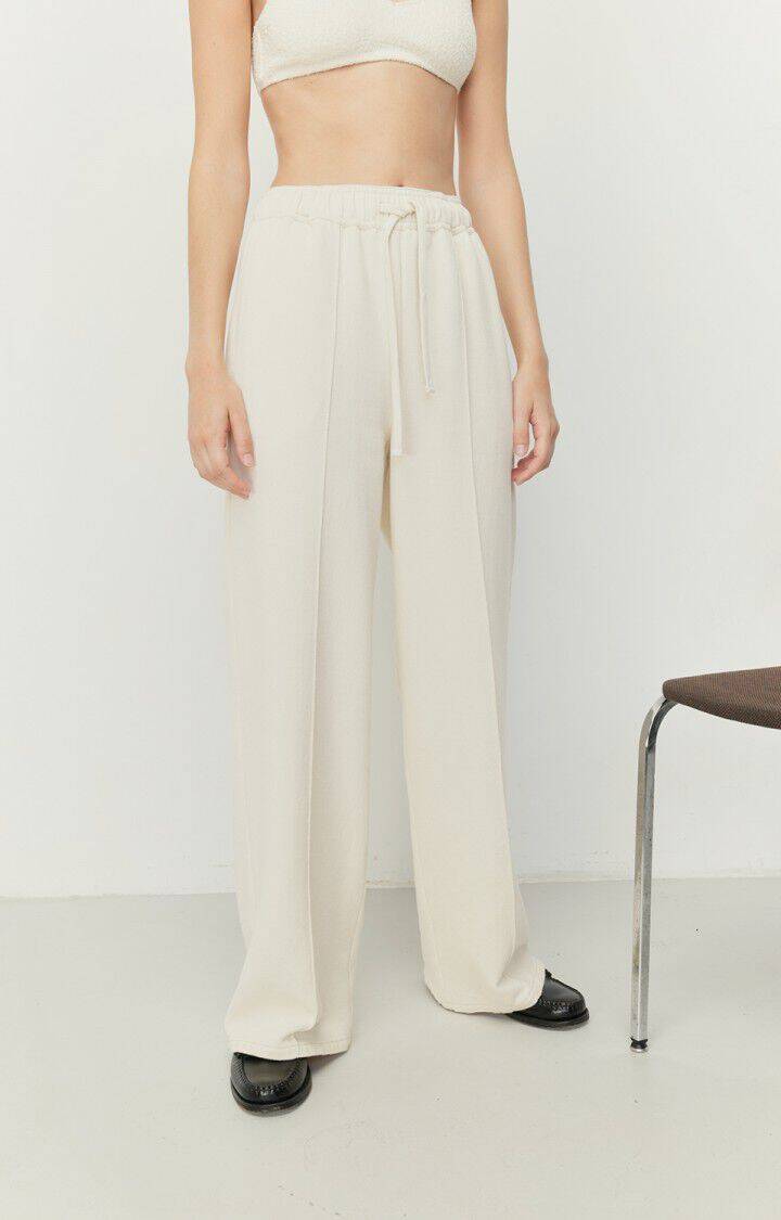 American Vintage Broek AFAZ ( Ecru) | BijDaan