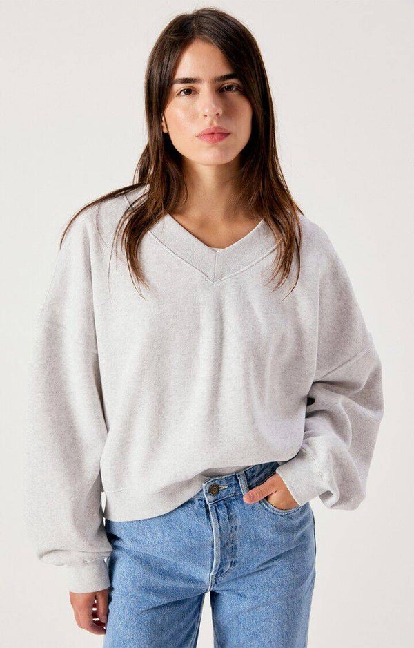 American Vintage Sweater BAP (Gris Chine)