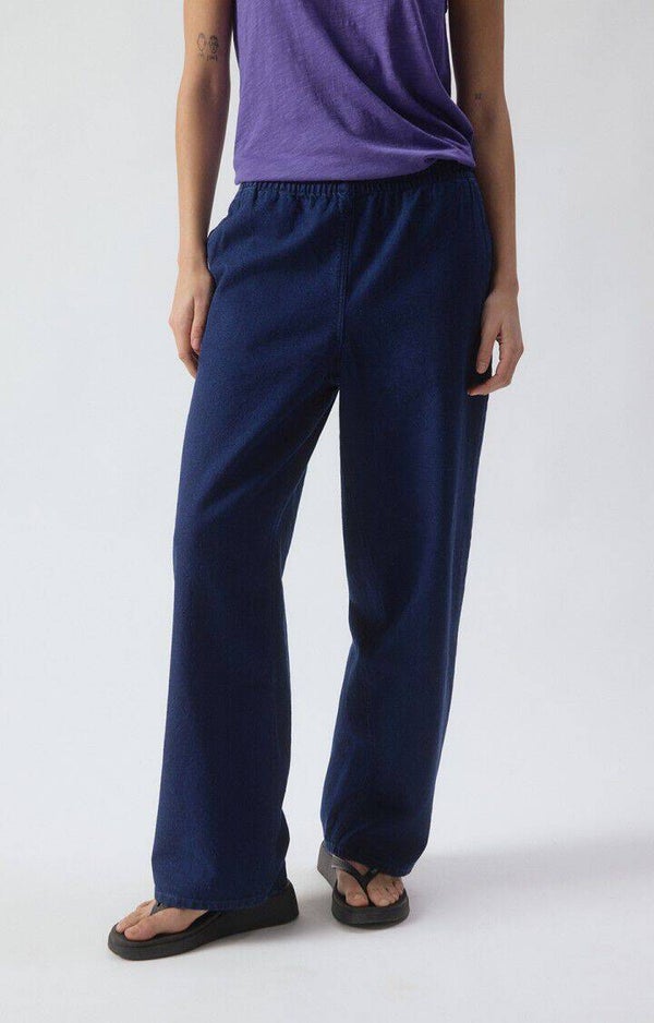 American Vintage Broek COM (Bleu Brut)