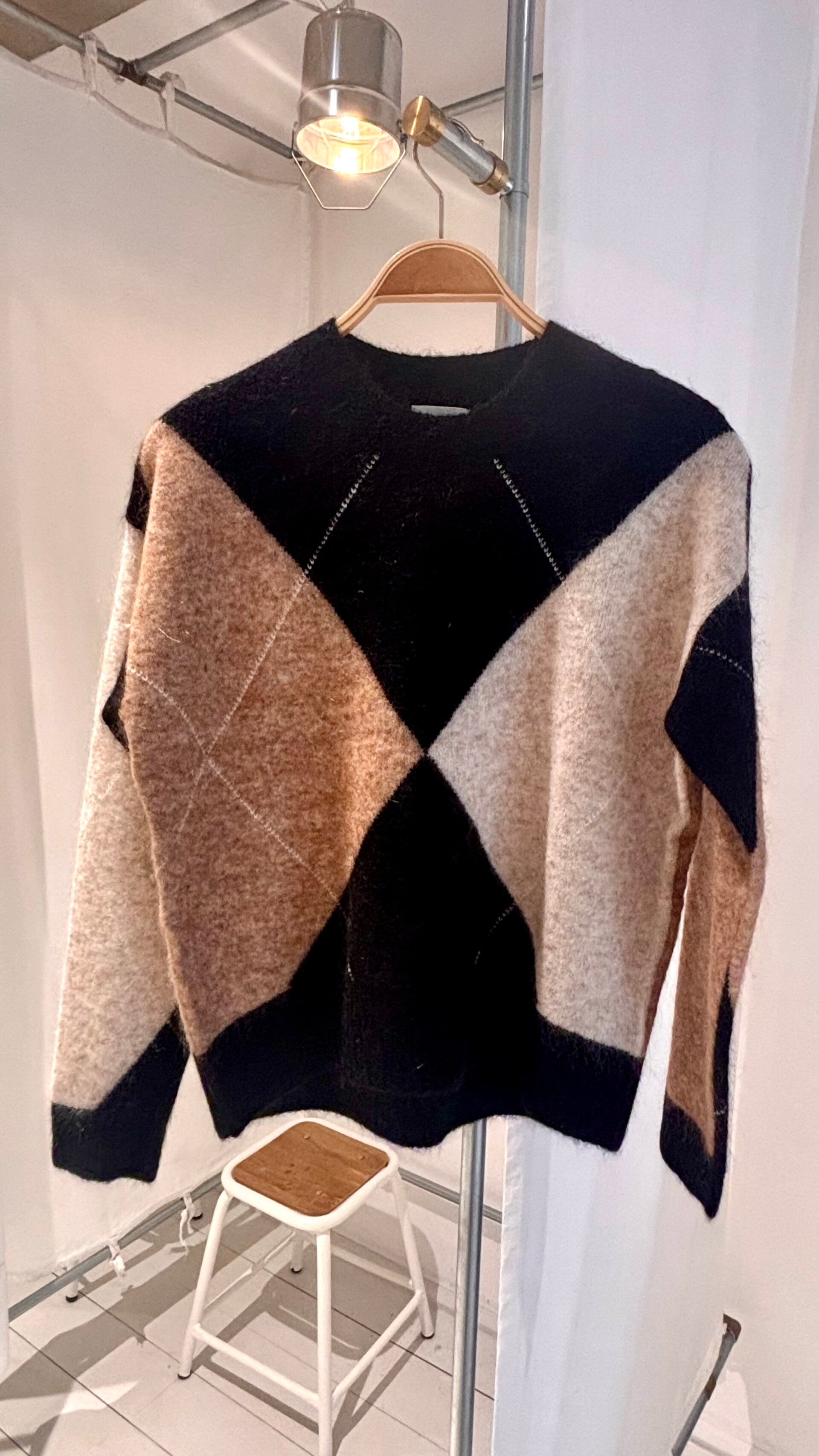 Hartford Trui MATHY ( Black-beige)