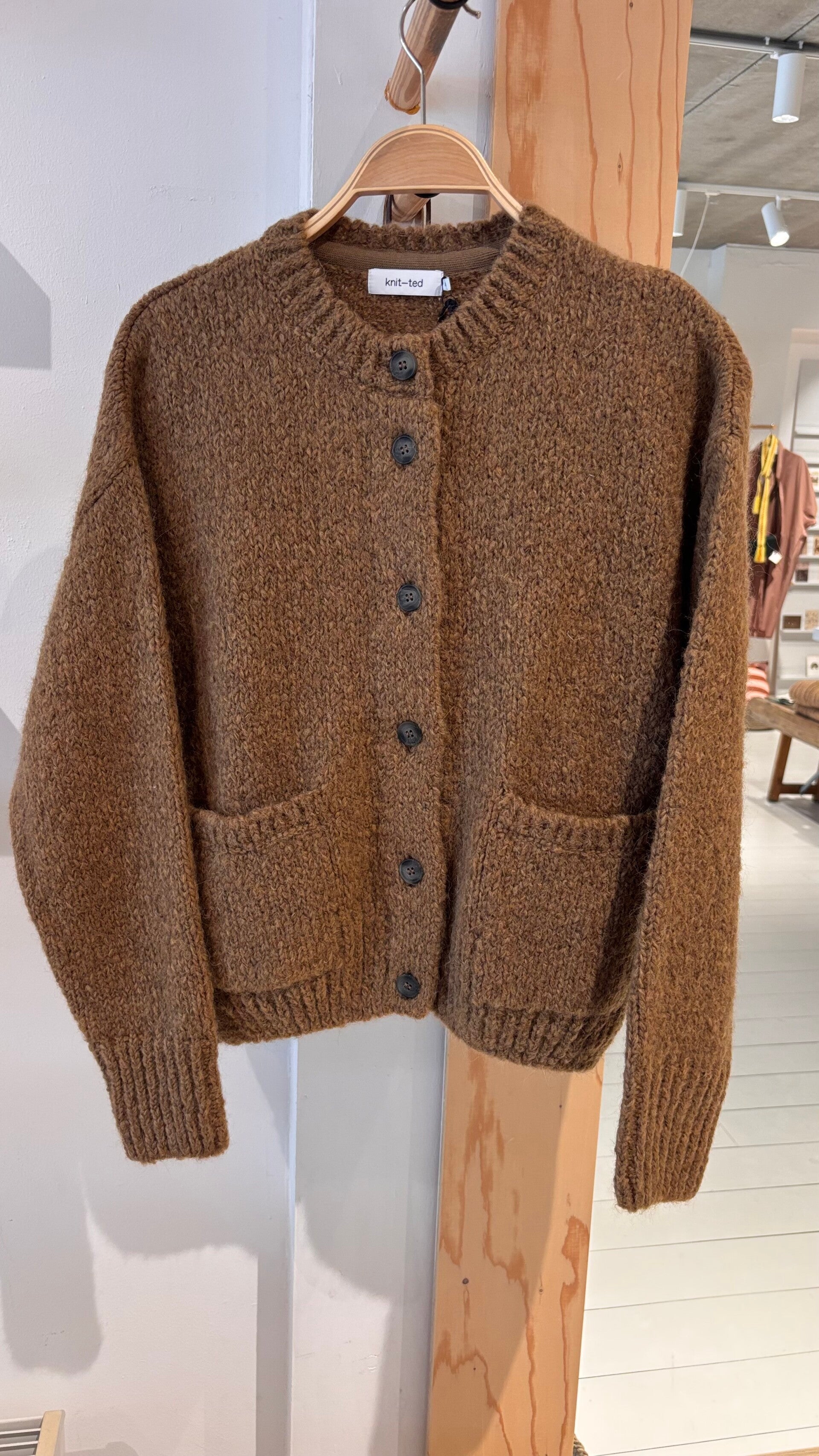 Knit-ted vest BILLY ( Hazel)