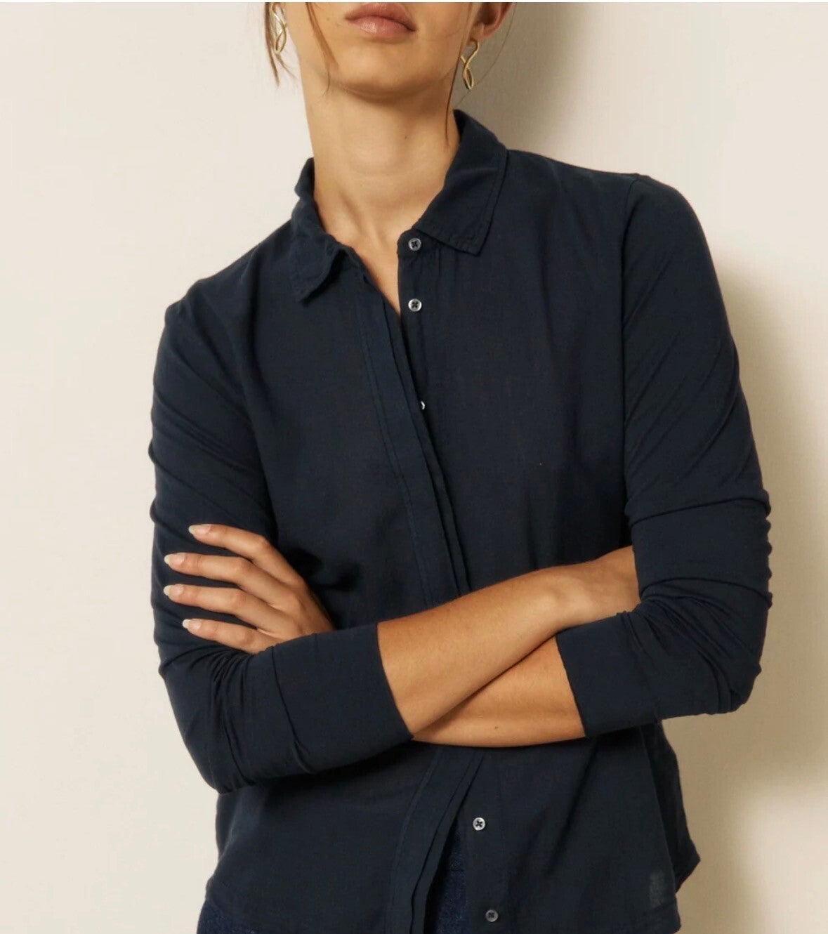 Hartford Blouse TAHINA ( Navy)