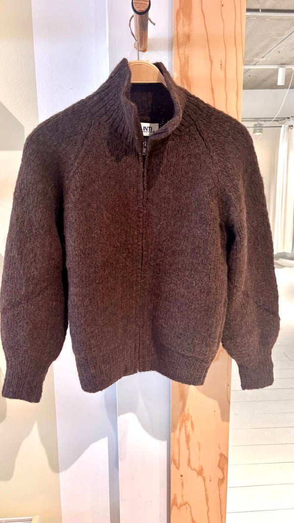 Inti Knitwear Vest CLEO ( Nuez + bruin)