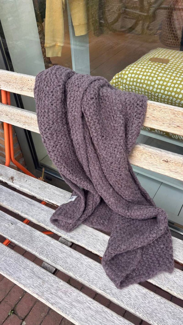 Inti Knitwear Sjaal OJAL ( Plum)