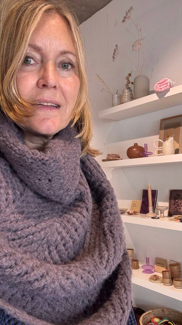 Inti Knitwear Kol Sjaal CUELLO (Plum)