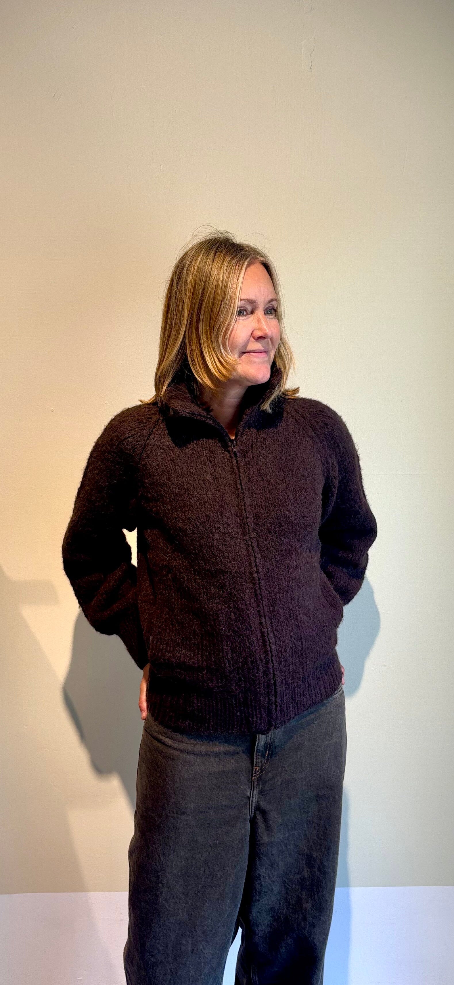 Inti Knitwear Vest CLEO ( Nuez + bruin)