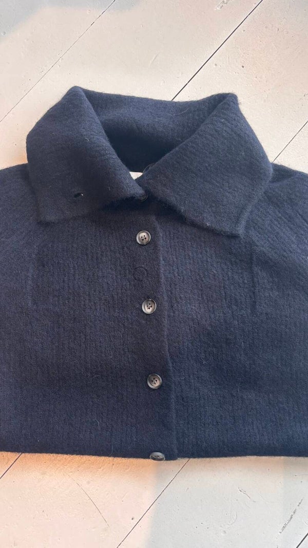 Knit-ted vest MILO (Night Blue)