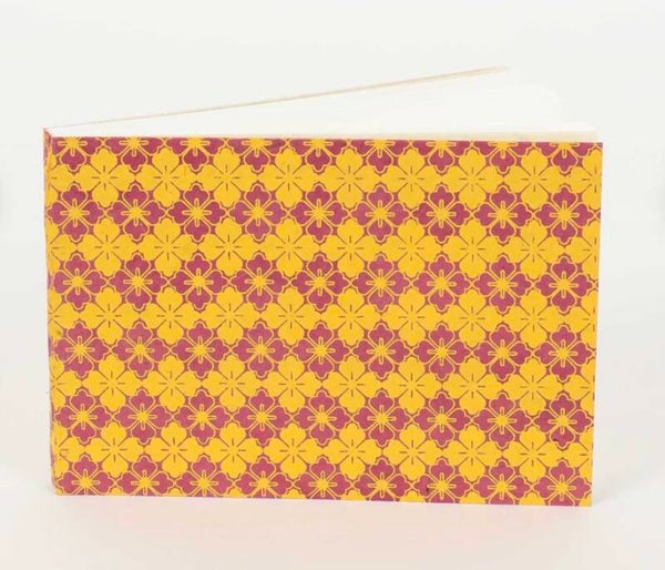 Notebook Kaleidoscope A6 (Yellow/Red)