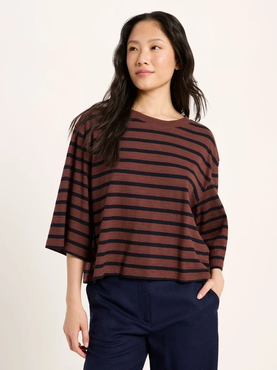Lanius Oversized Top ( Streep)