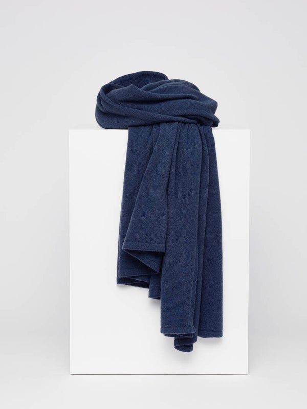 Cosy Sjaal ( Denim mėlee)