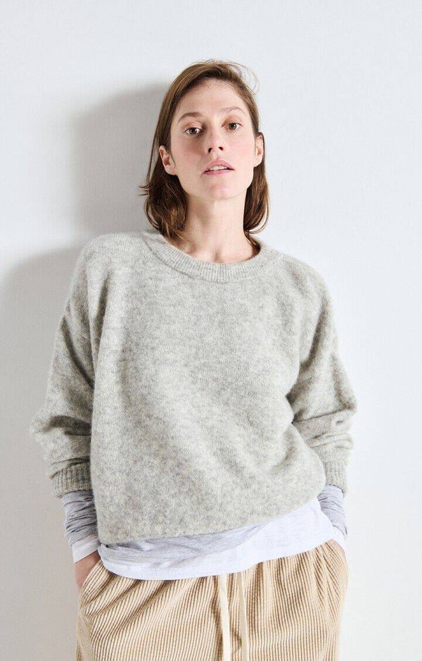 American Vintage Trui VITO (Gris Clair)