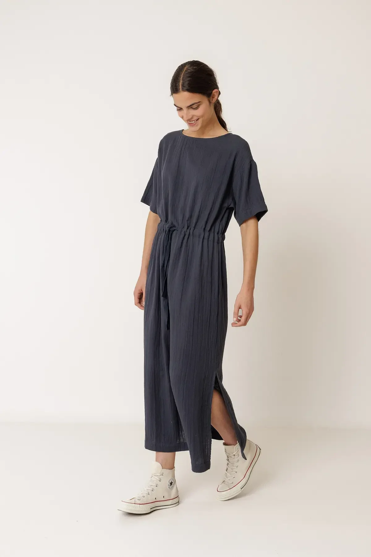 Indi & Cold Jurk (Navy)