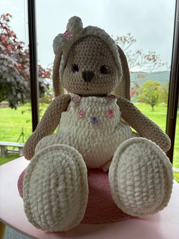 Grand lapinou blanche🐰🤍