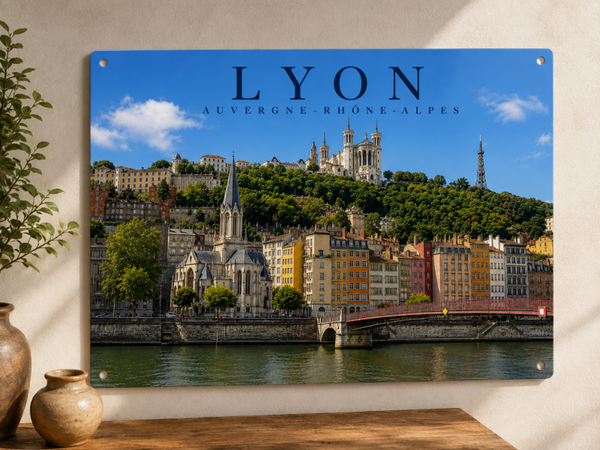 Plaque décorative Lyon – Auvergne-Rhône-Alpes