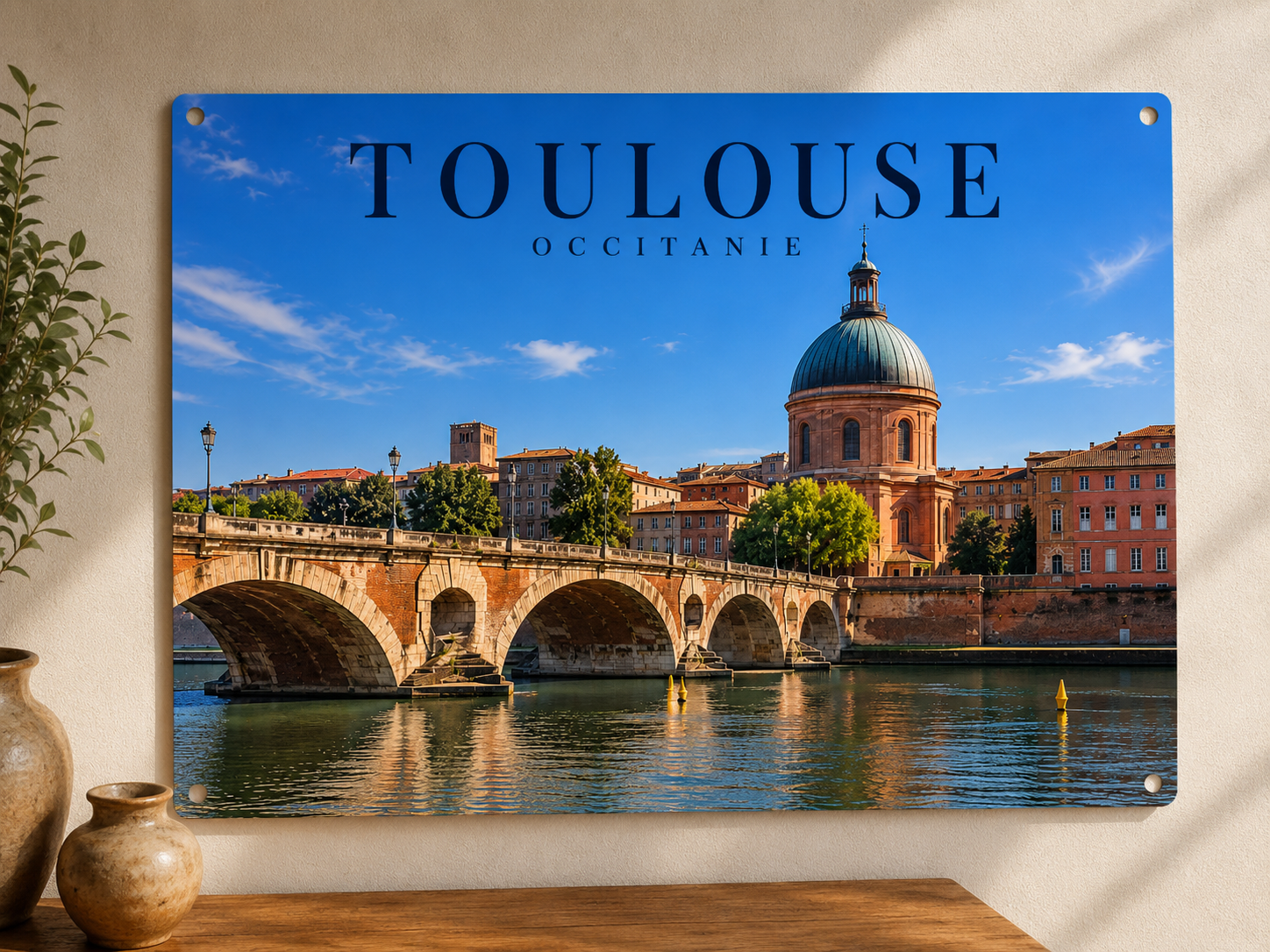Plaque décorative Toulouse – Occitanie