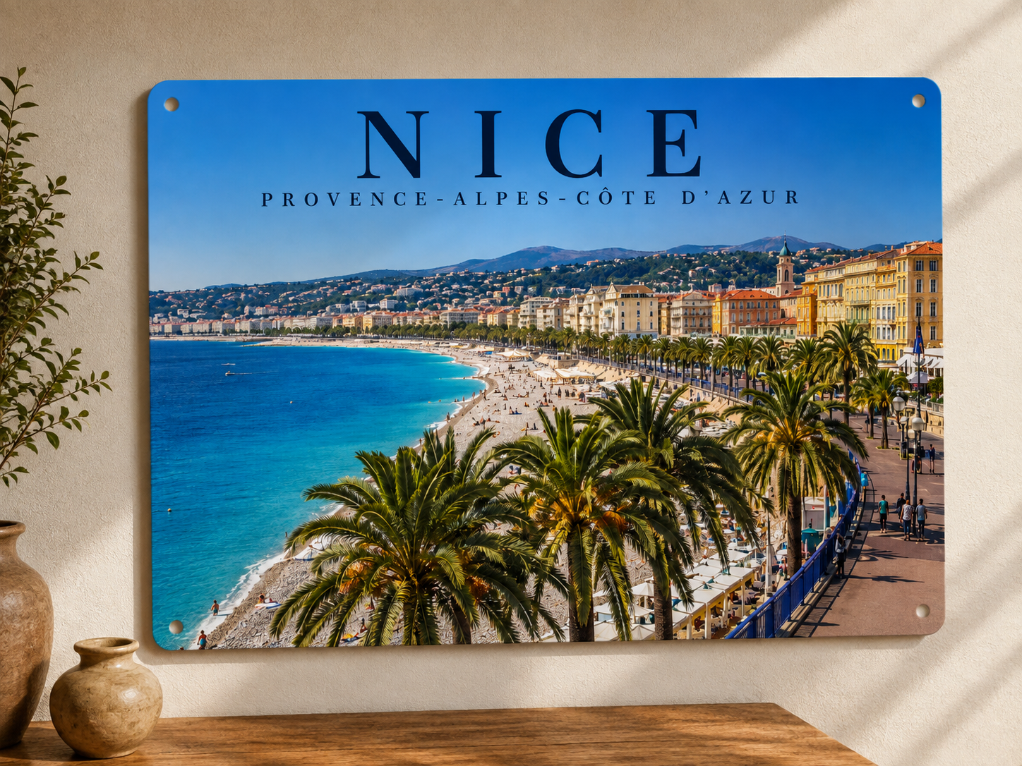 Plaque décorative Nice – Côte d’Azur
