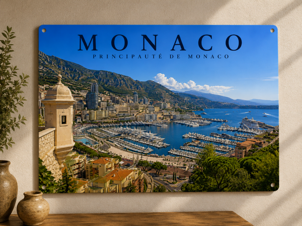 Plaque décorative Monaco – Principauté de Monaco