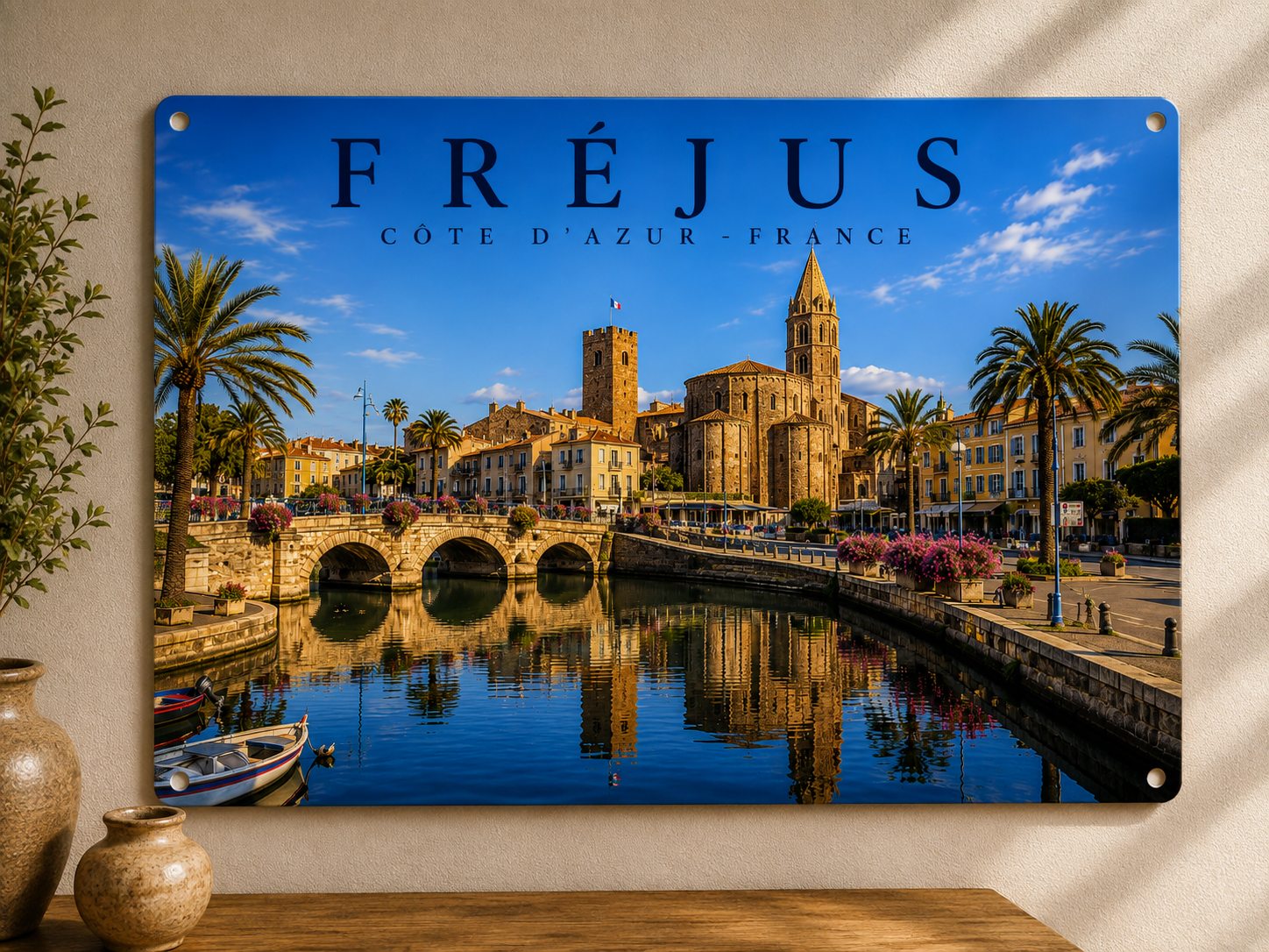 Plaque décorative Fréjus – Côte d’Azur