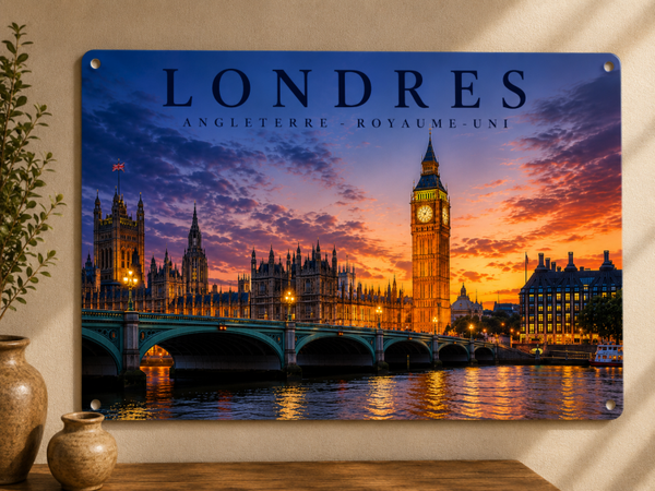 Plaque décorative Londres – Big Ben