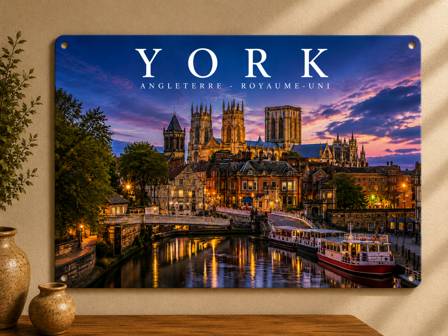 Plaque décorative York – Royaume-Uni