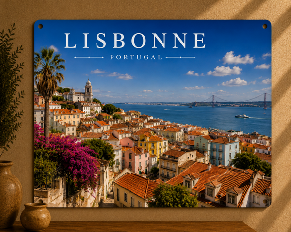 Plaque décorative Lisbonne – Portugal